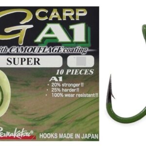 Carlige A1 Carp Green Plic 10 buc