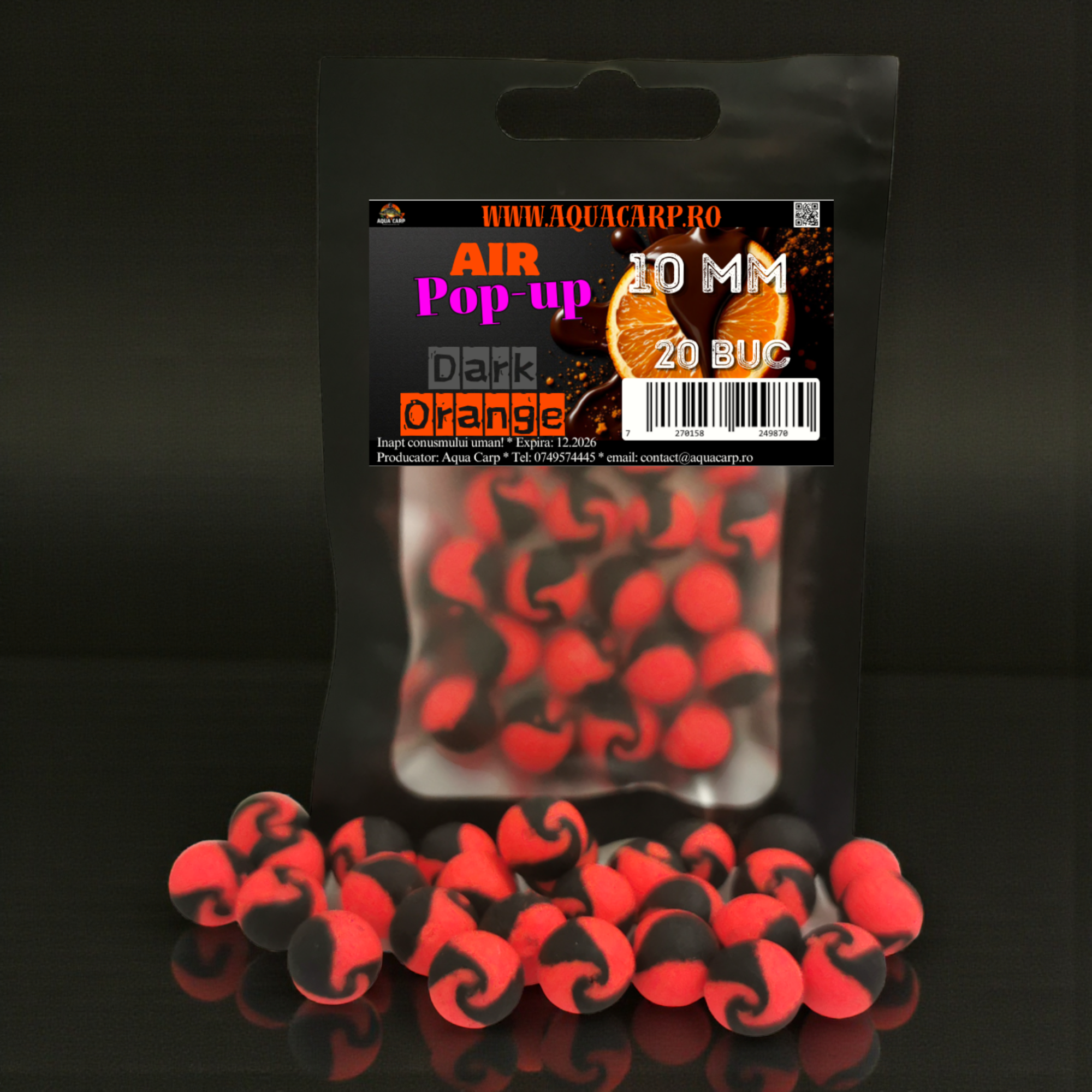 Air Pop-up 10mm DarkOrange 20 buc.