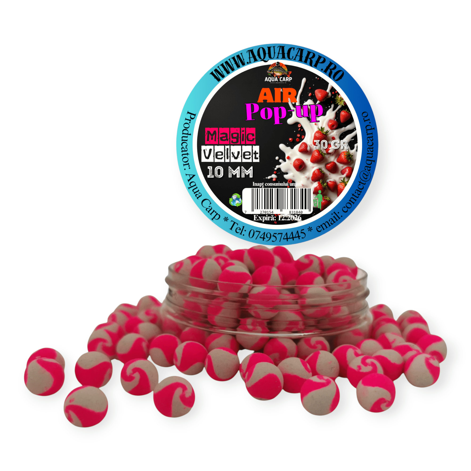 Air Pop-up 10mm MagicVelvet 30gr 2 Air Pop-up 10mm MagicVelvet 30gr