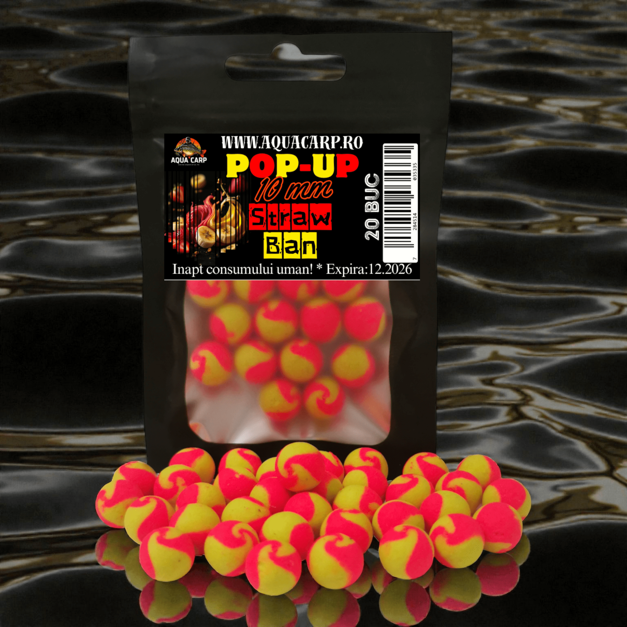 Air Pop-up 10mm StrawBan 20buc