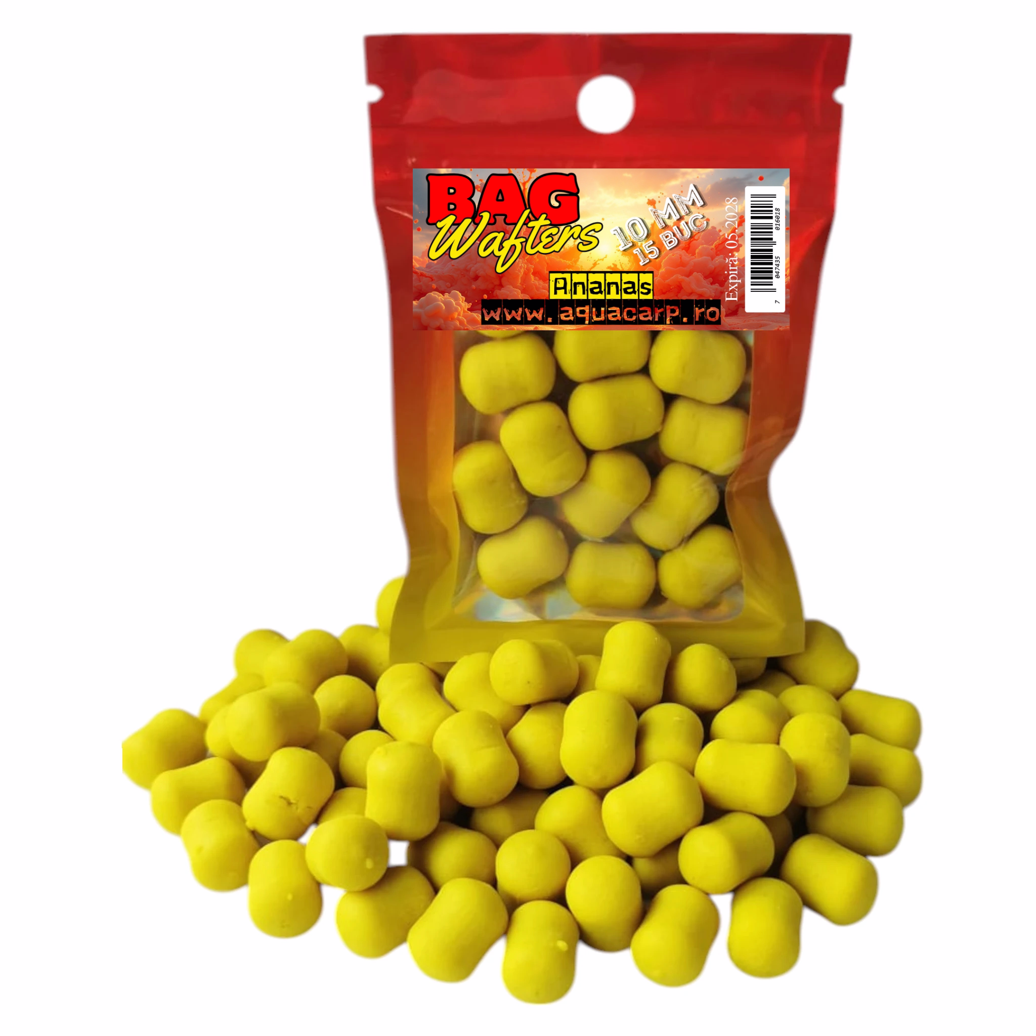 BAG Wafters 10mm Ananas 15 buc.