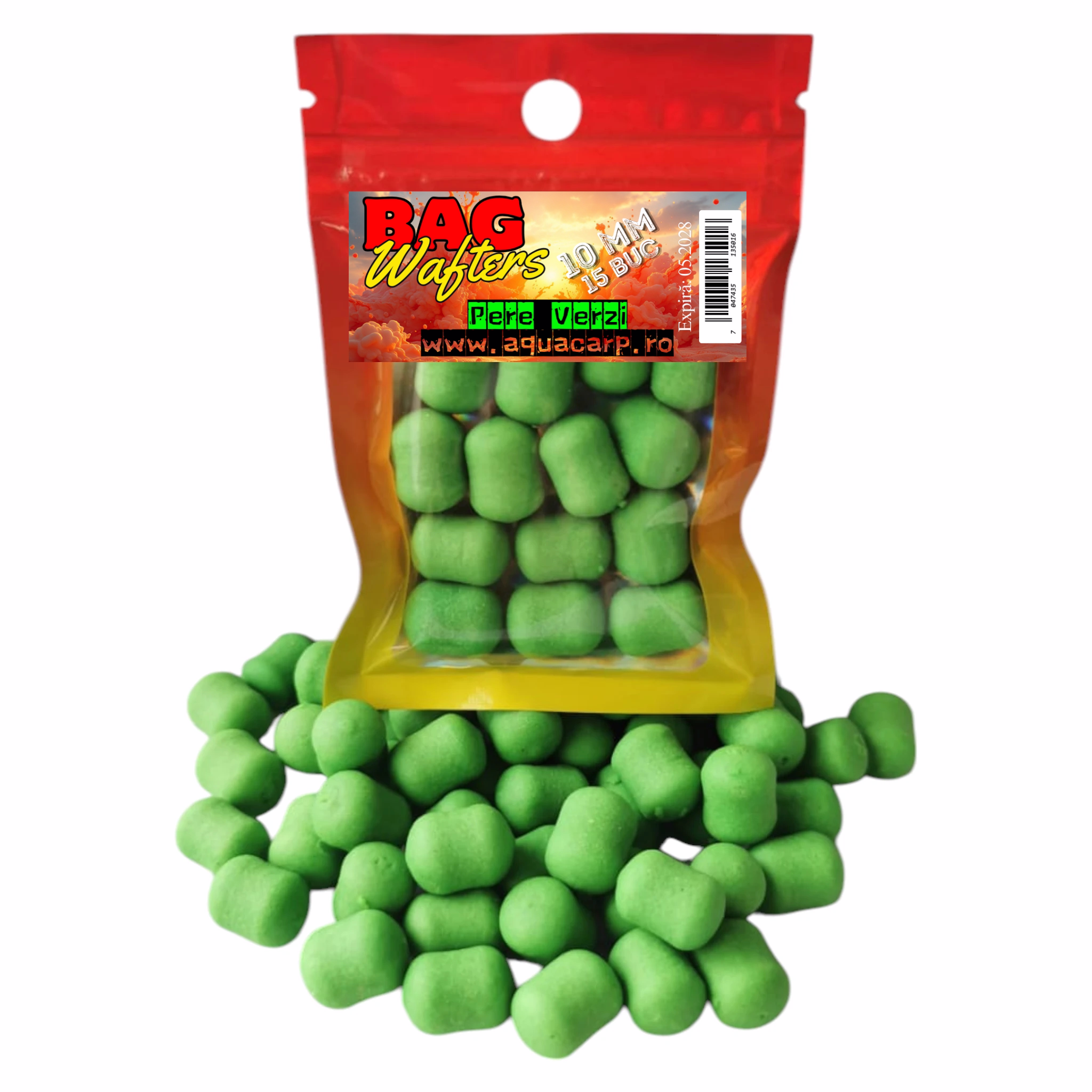 BAG Wafters 10mm Pere Verzi 15 buc.