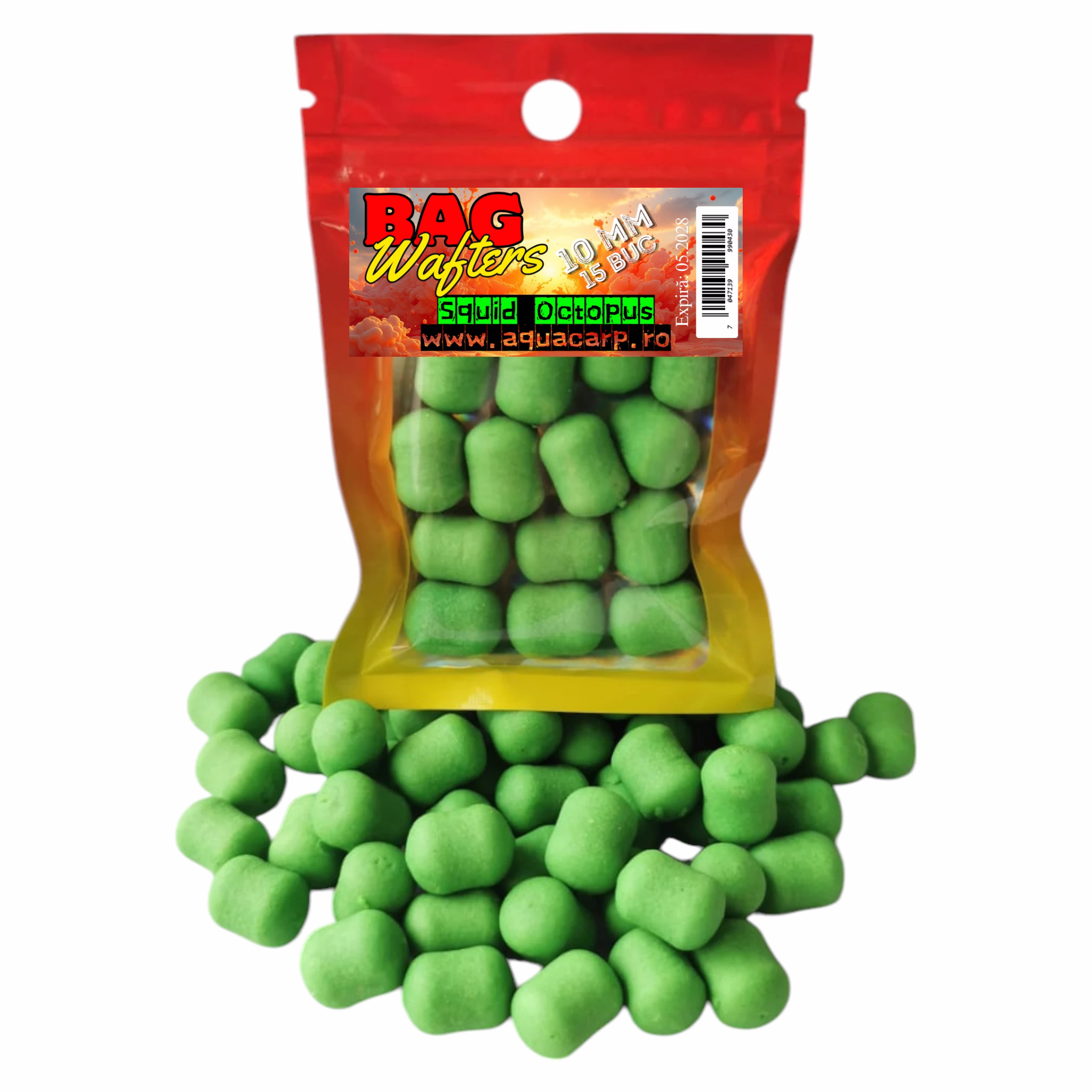 BAG Wafters 10mm Squid Octopus 15 buc.