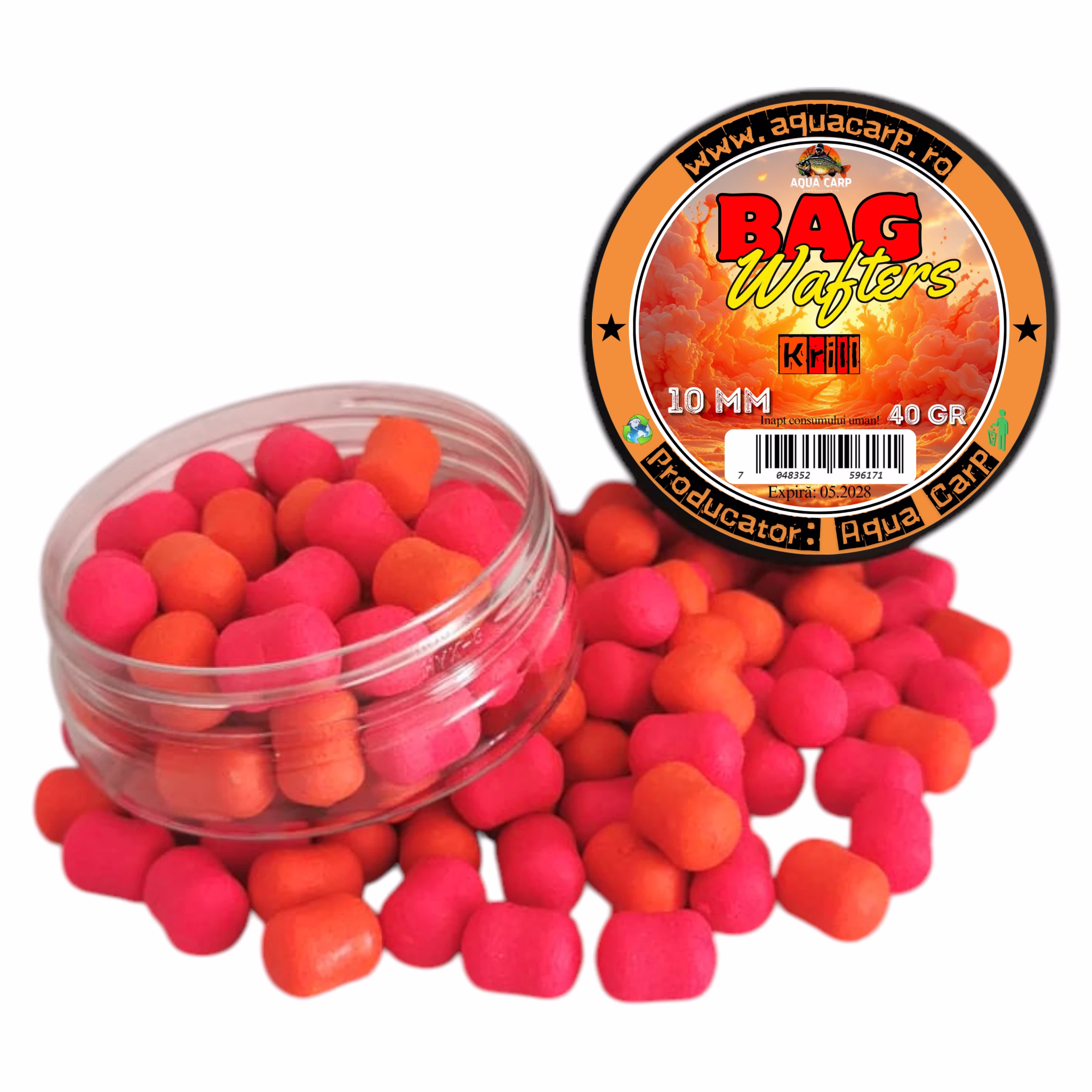 BAG Wafters 10mm Krill 40gr