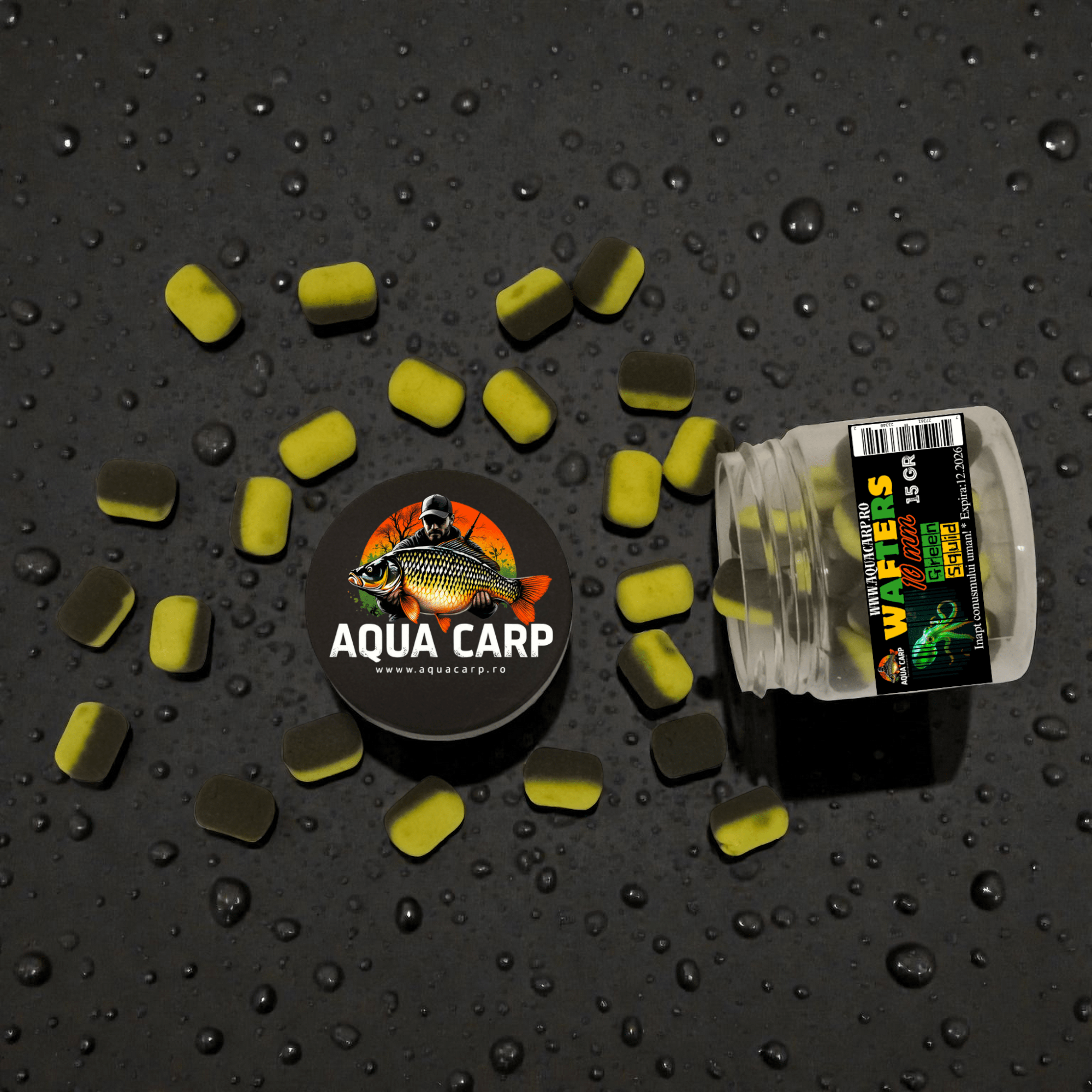 Dumbells Wafters 10mm Green Squid 15gr