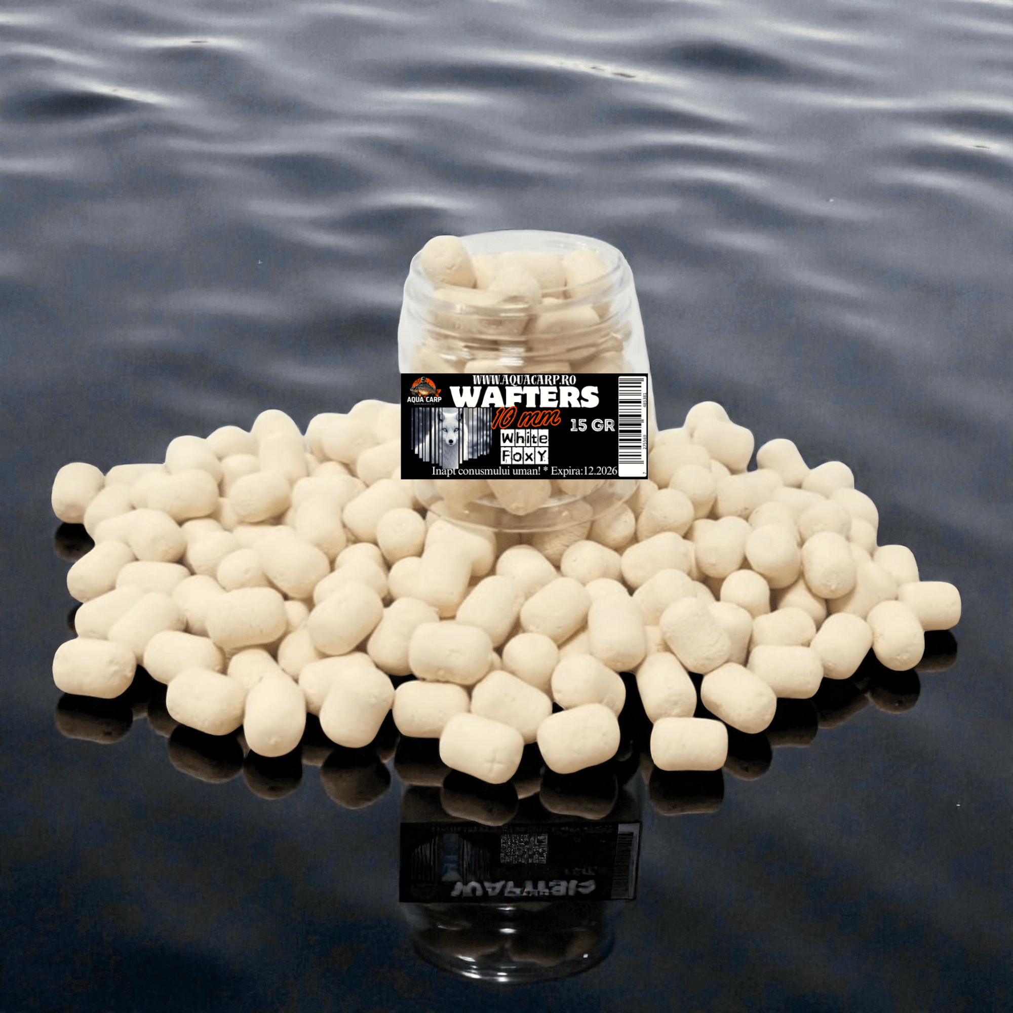 Dumbells Wafters 10mm White FoxY 15gr