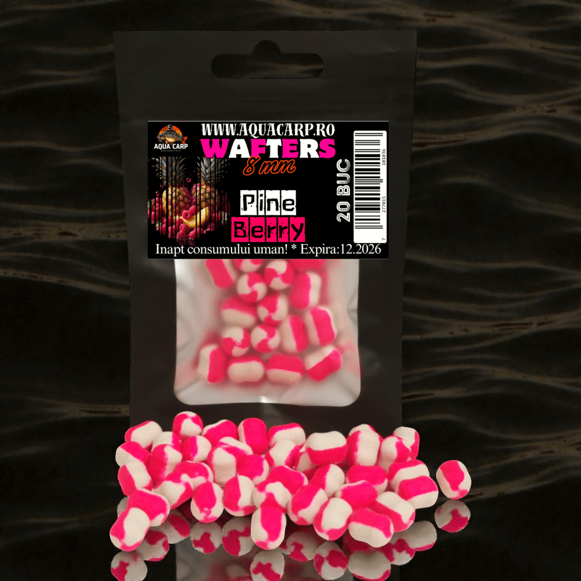 Dumbells Wafters 8mm PineBerry 20buc