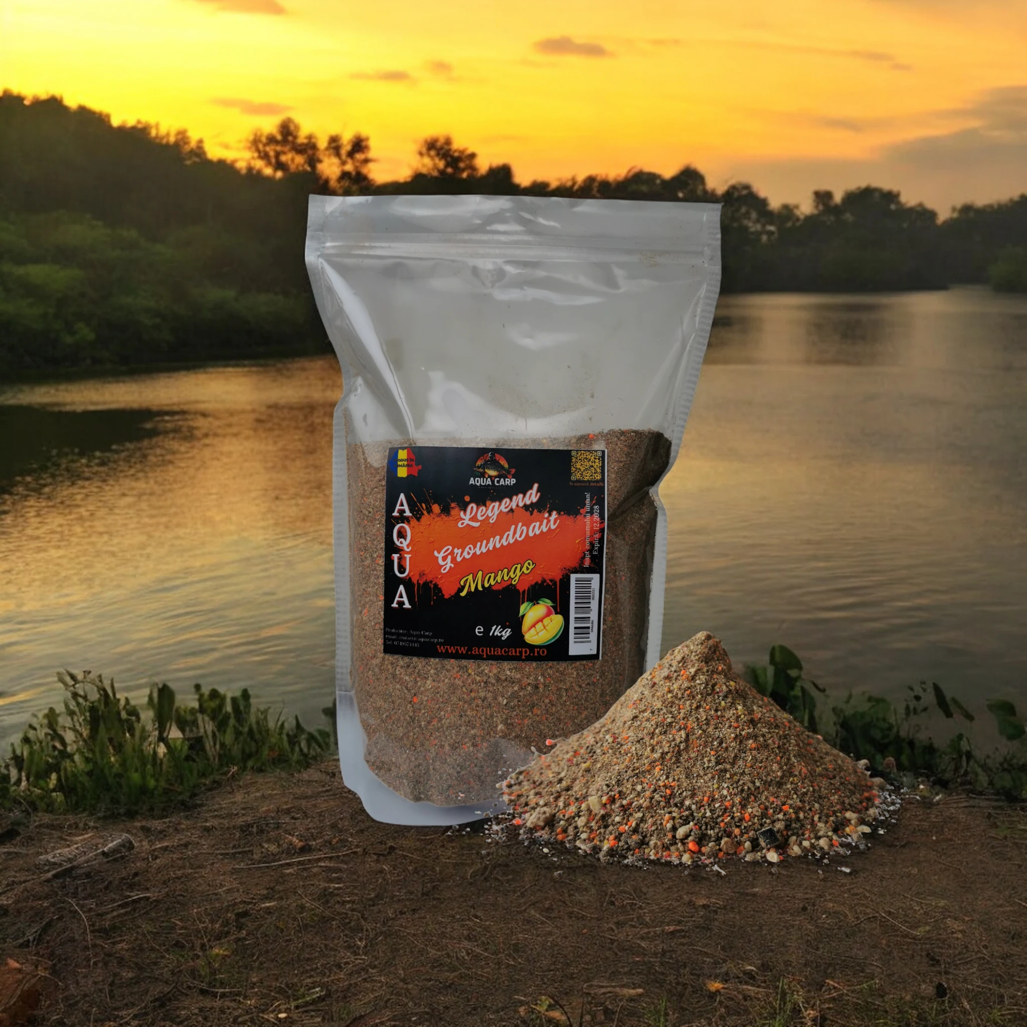 Groundbait Aqua Legend Mango 1kg