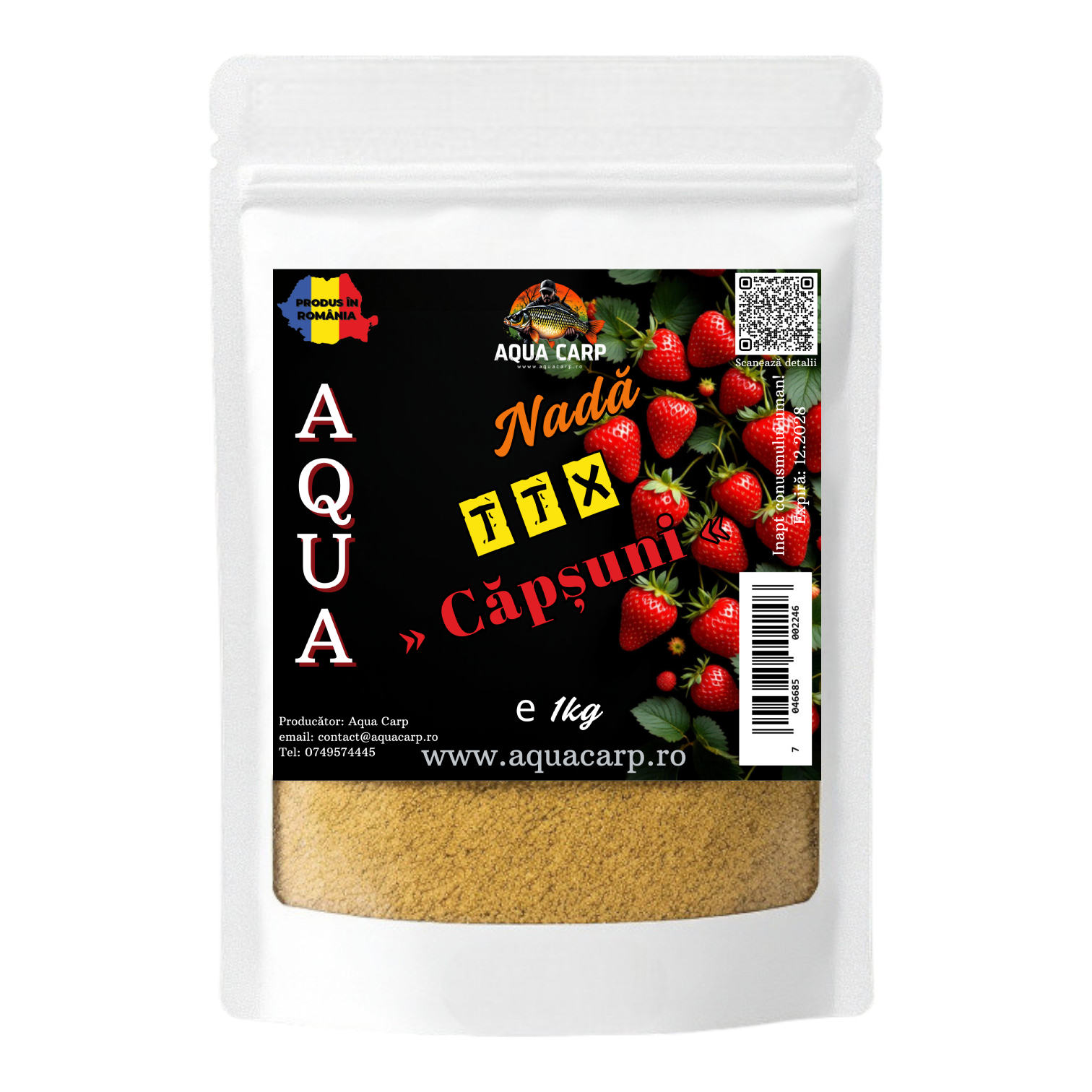 Nadă Aqua TTX Căpșuni 1kg