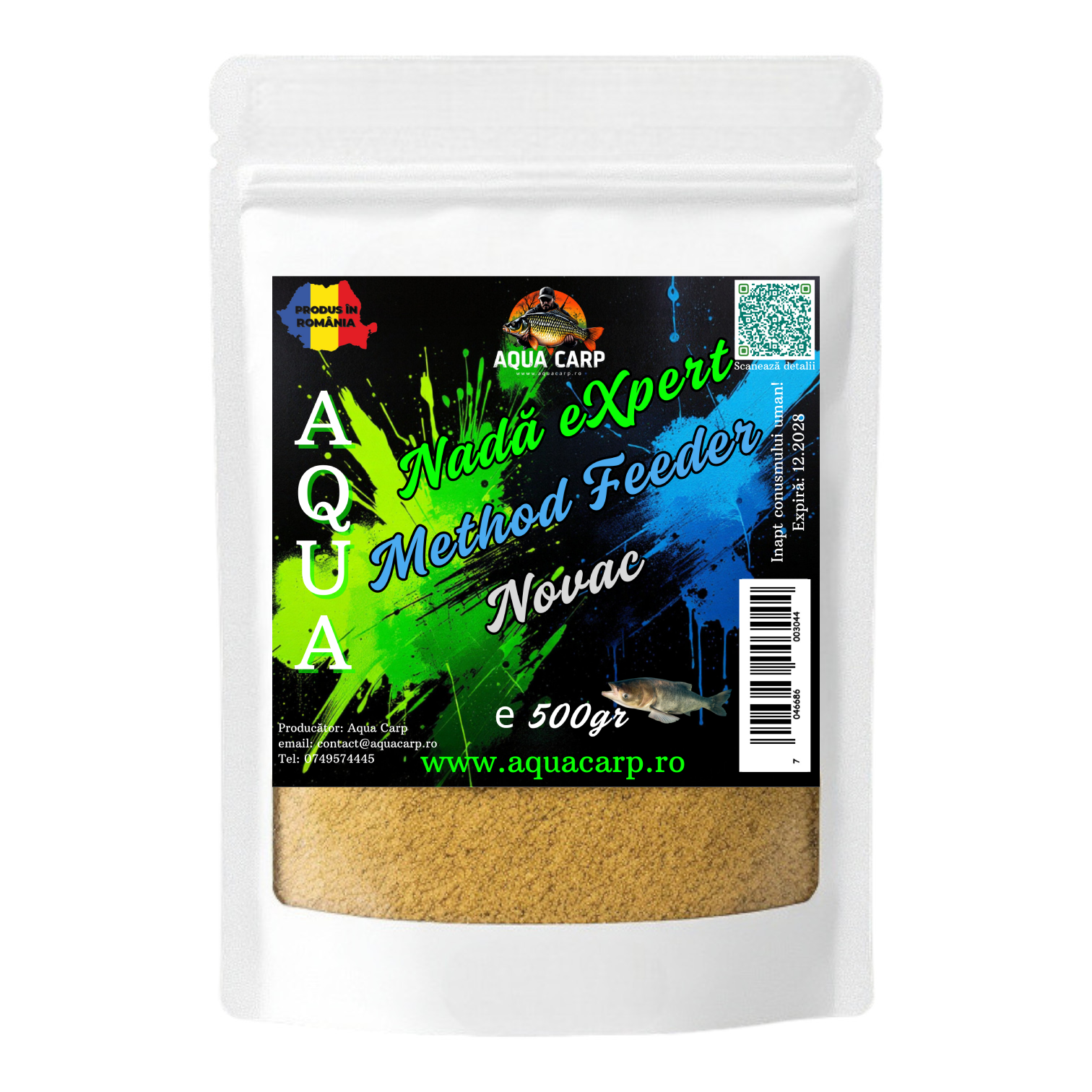 Nadă Aqua eXpert Method Feeder Novac 500gr