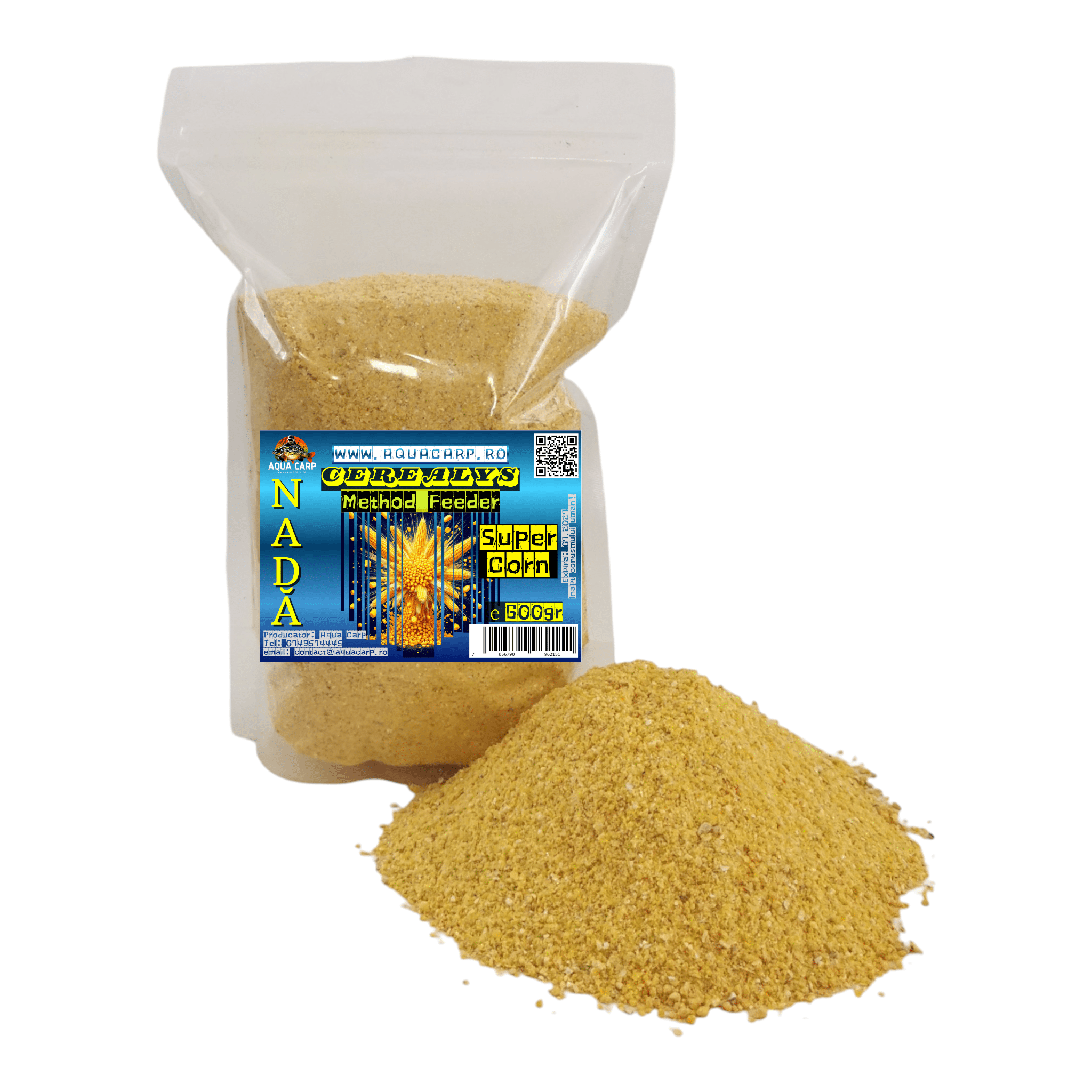 Nada AquaCarp Method Feeder Cerealys Porumb 600gr