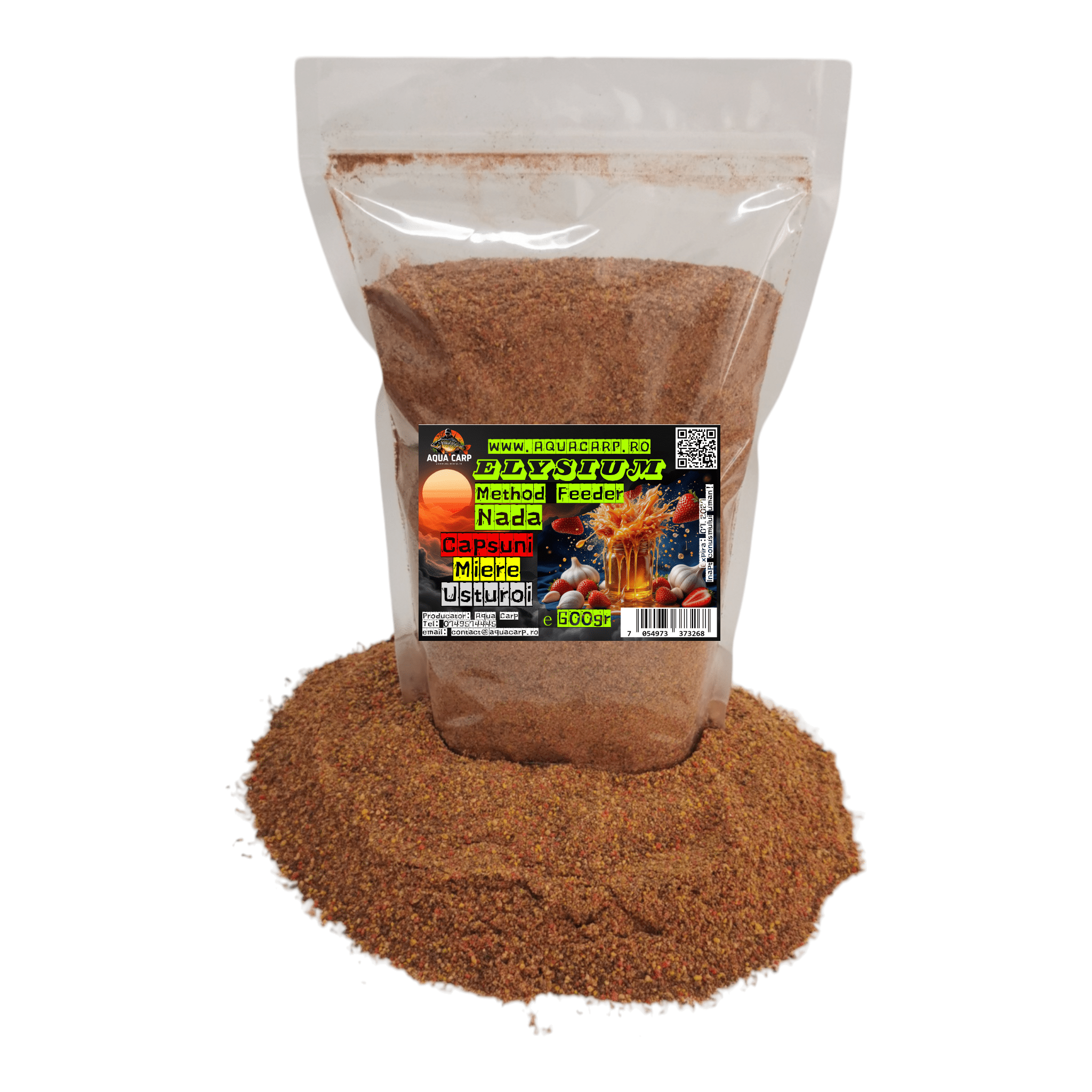 Nada AquaCarp Method Feeder Elysium Capsuni & Miere & Usturoi 600gr