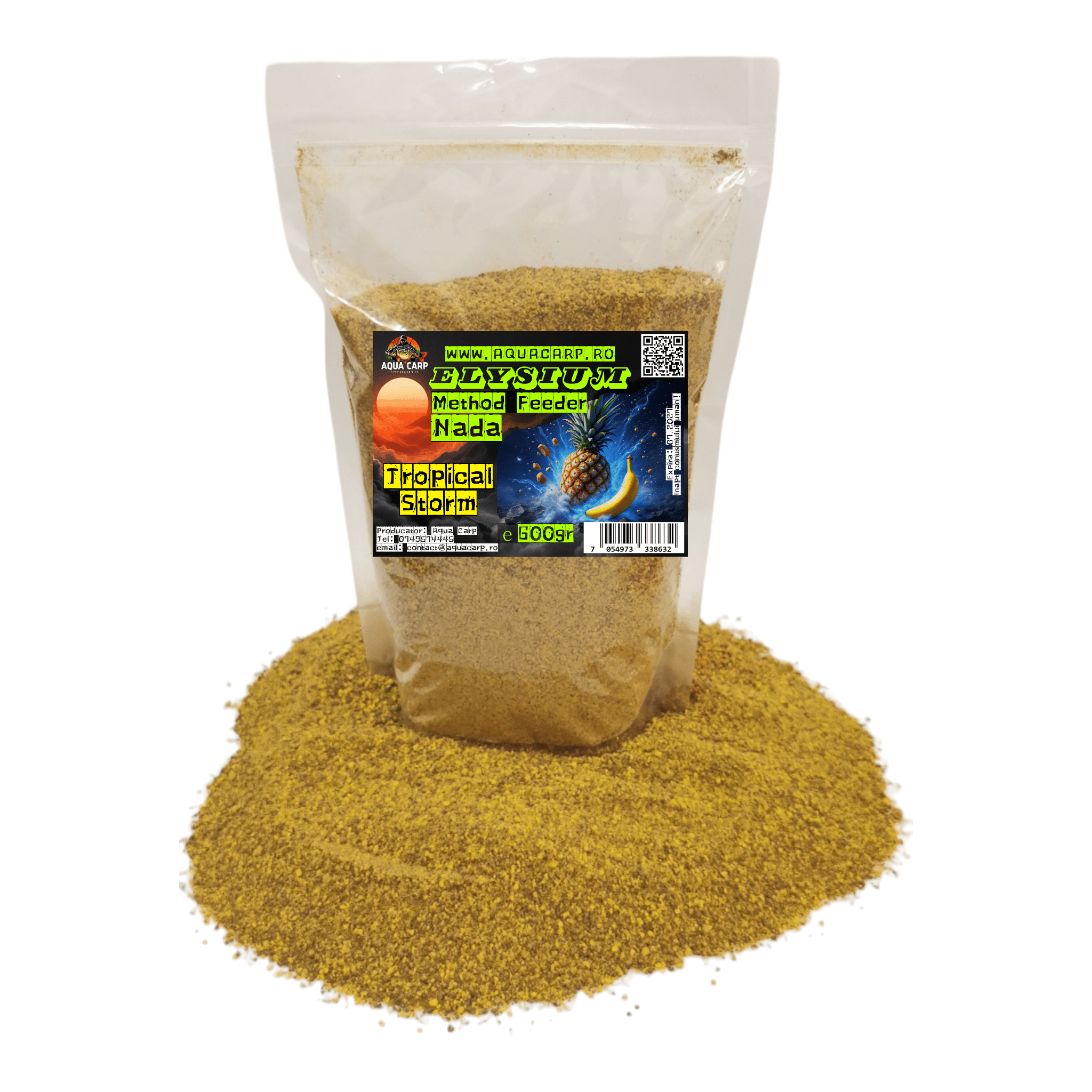 Nada AquaCarp Method Feeder Elysium Tropical Storm 600gr