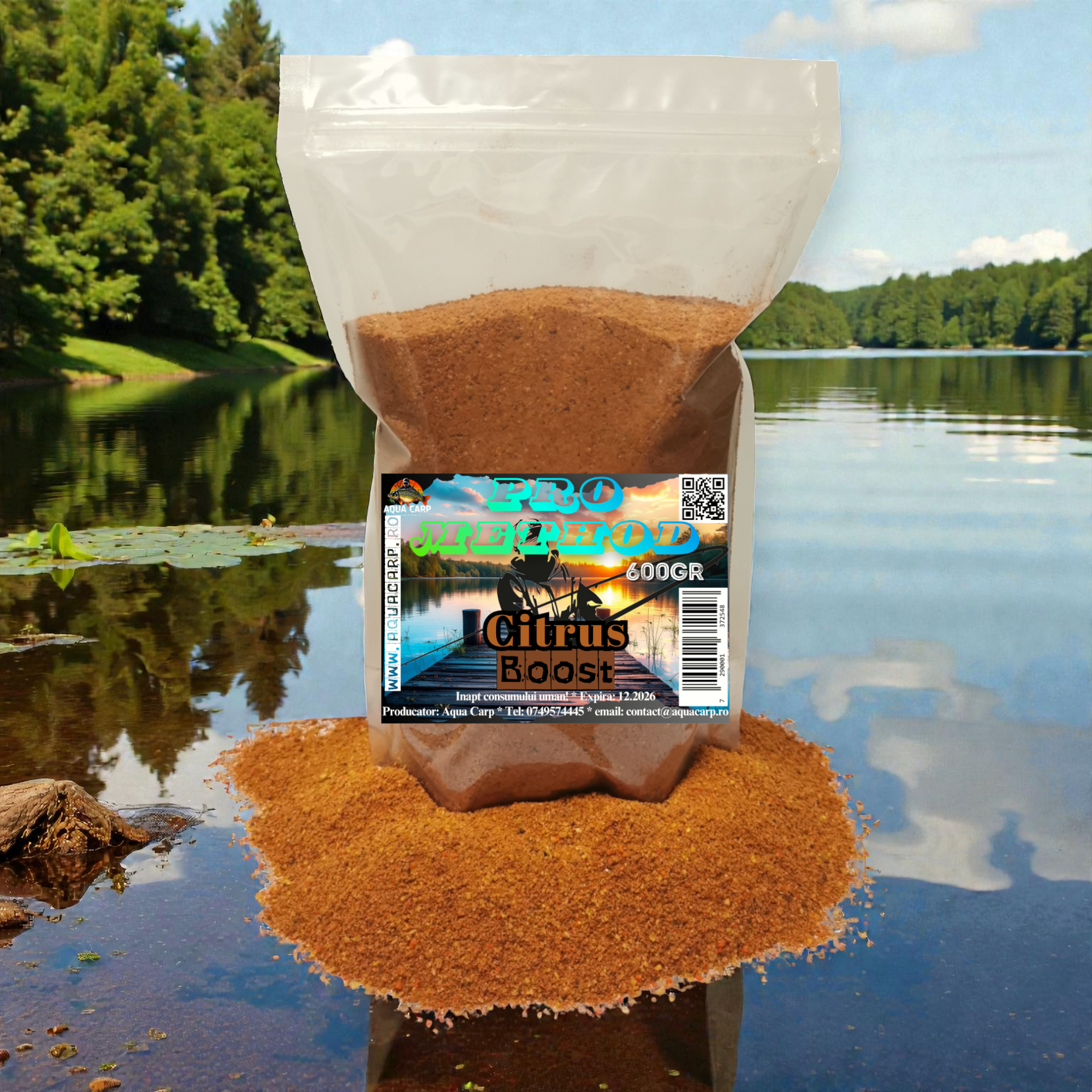 Nada AquaCarp Pro Method Citrus Boost 600gr