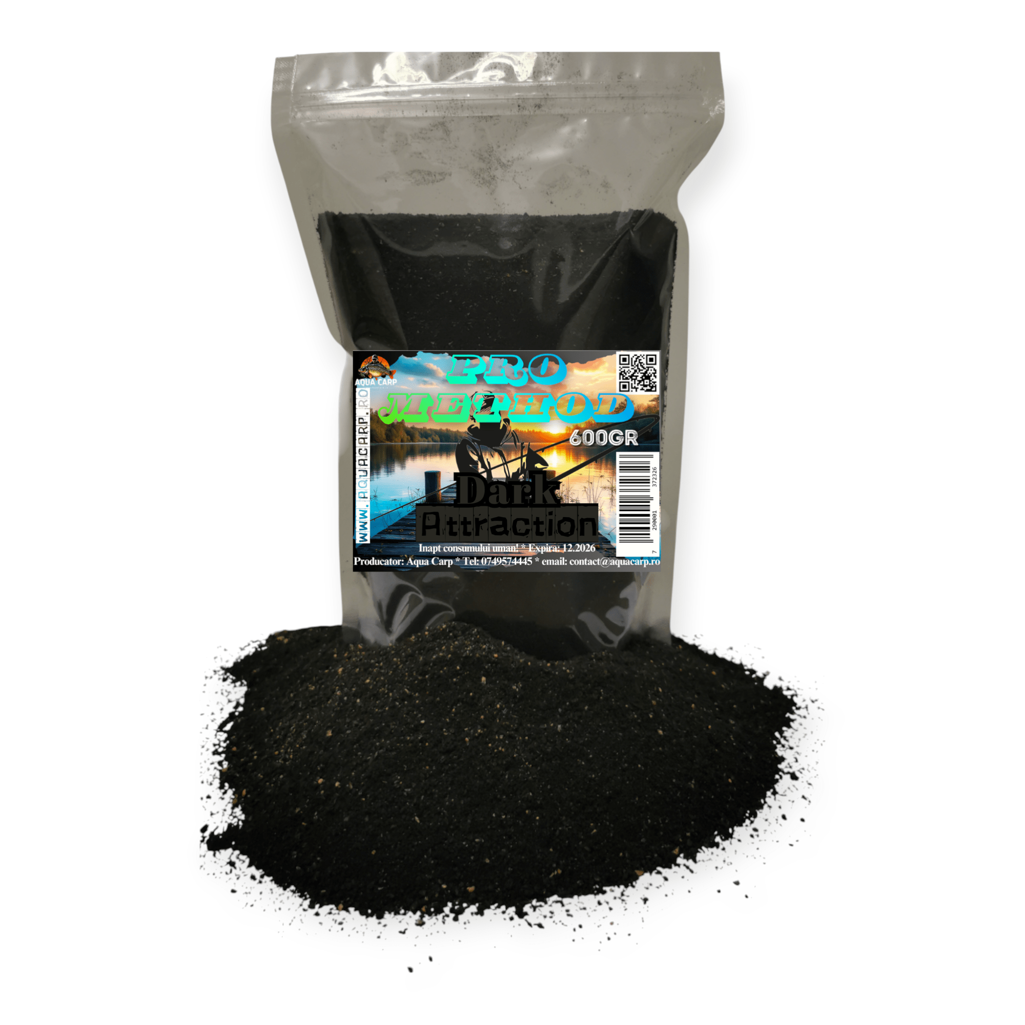 Nada AquaCarp Pro Method Dark Attraction 600gr 2 Nada AquaCarp Pro Method Dark Attraction 600gr