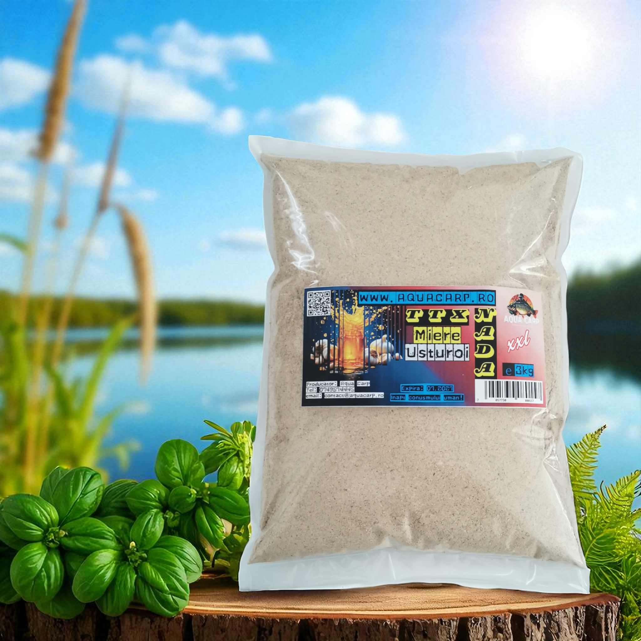 Nada TTX AquaCarp Miere & Usturoi 3kg