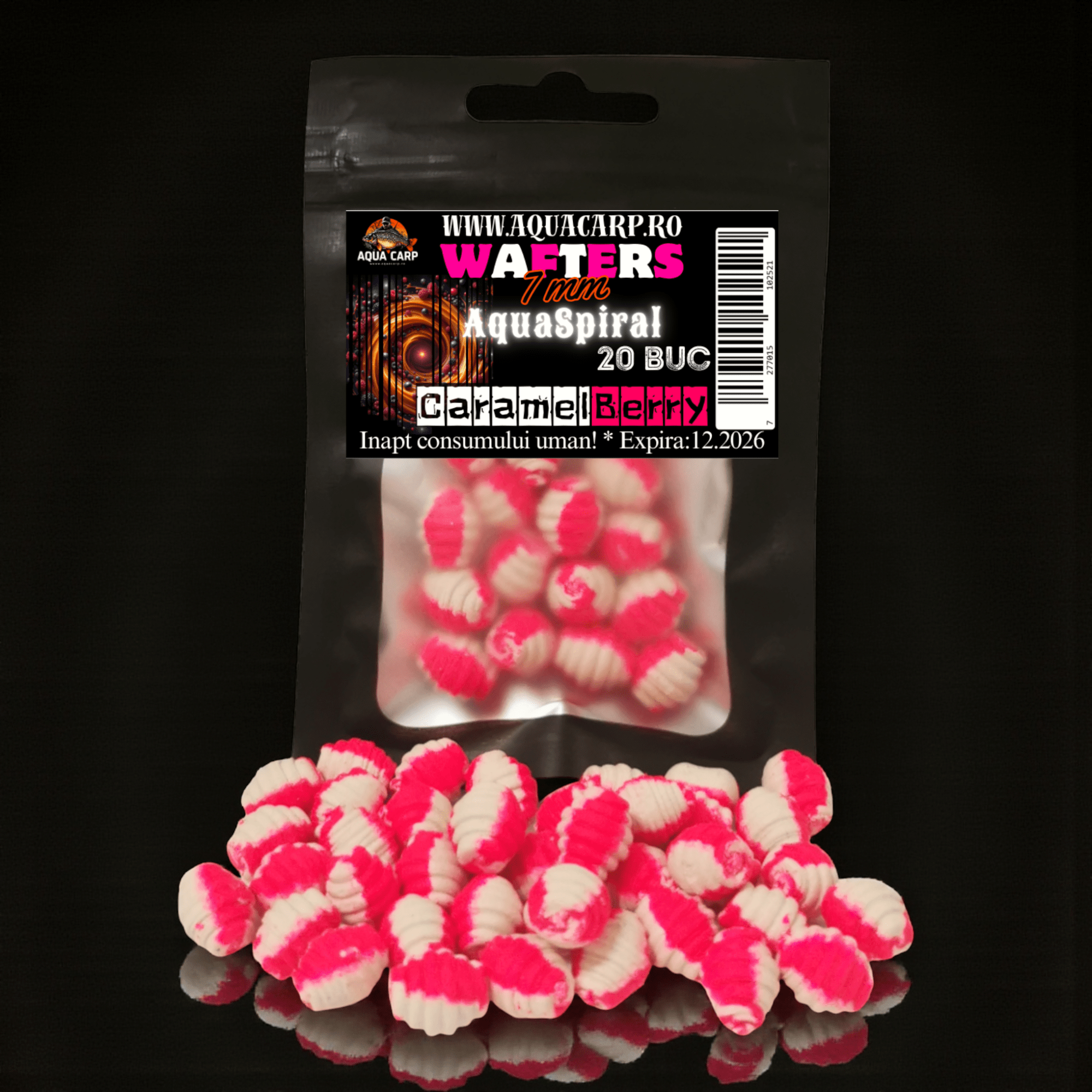 Wafters AquaSpiral 7mm Caramel Berry 20buc