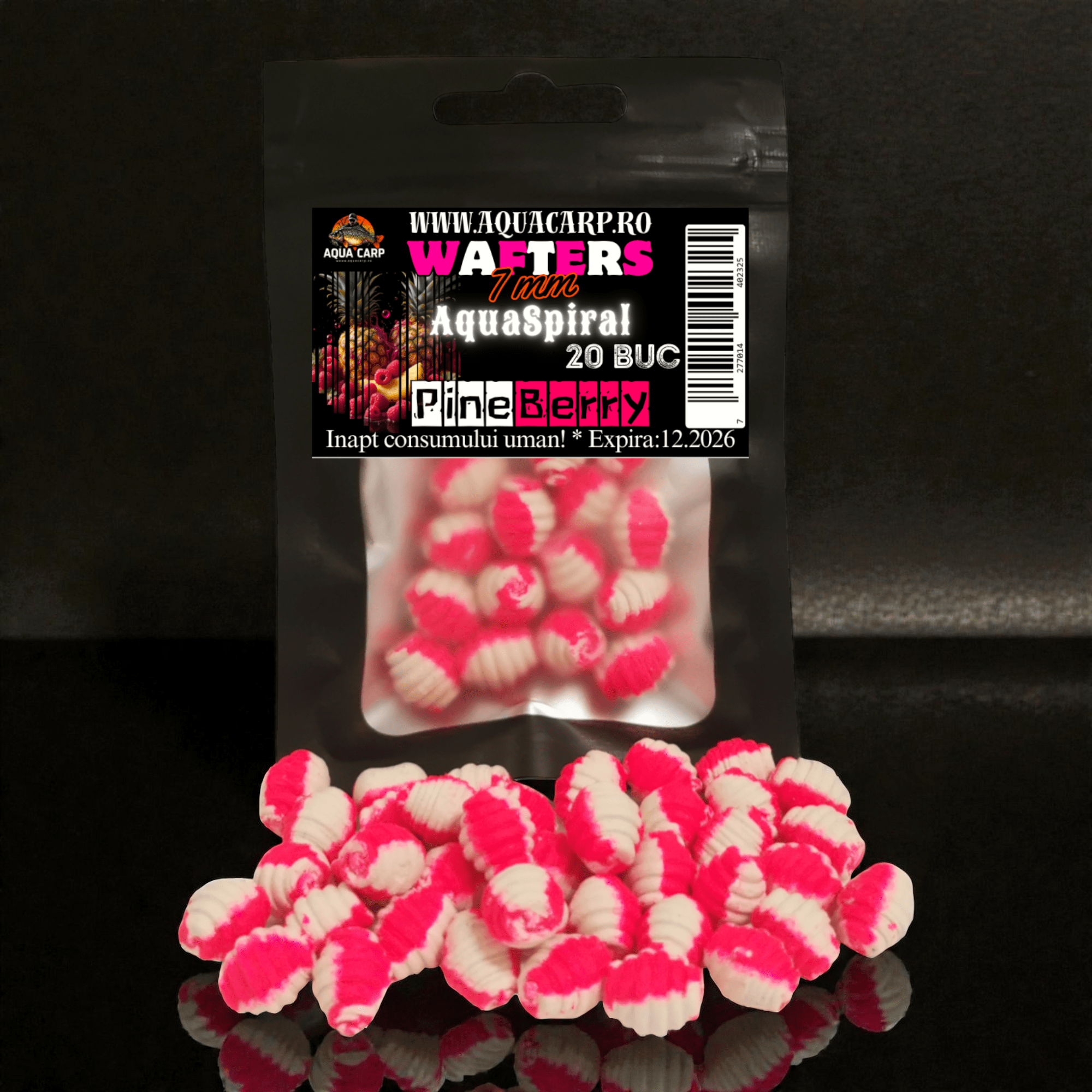 Wafters AquaSpiral 7mm PineBerry 20buc