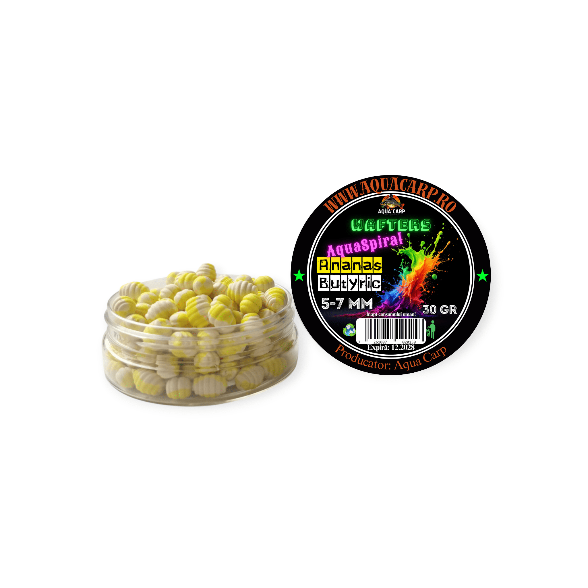 Wafters AquaSpiral Ananas&butyric 5&7mm 30gr