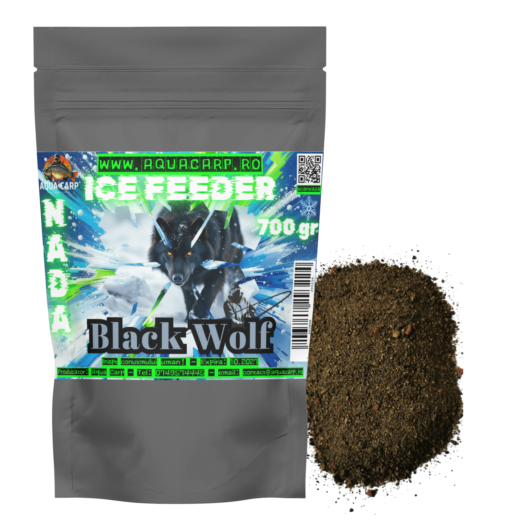Nada Aqua Ice Feeder Black Wolf 700gr